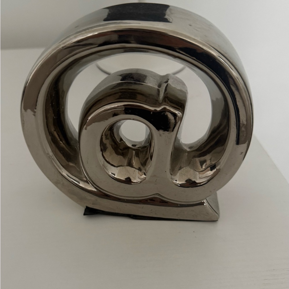 Silver Decorative @ Symbol Sculpture